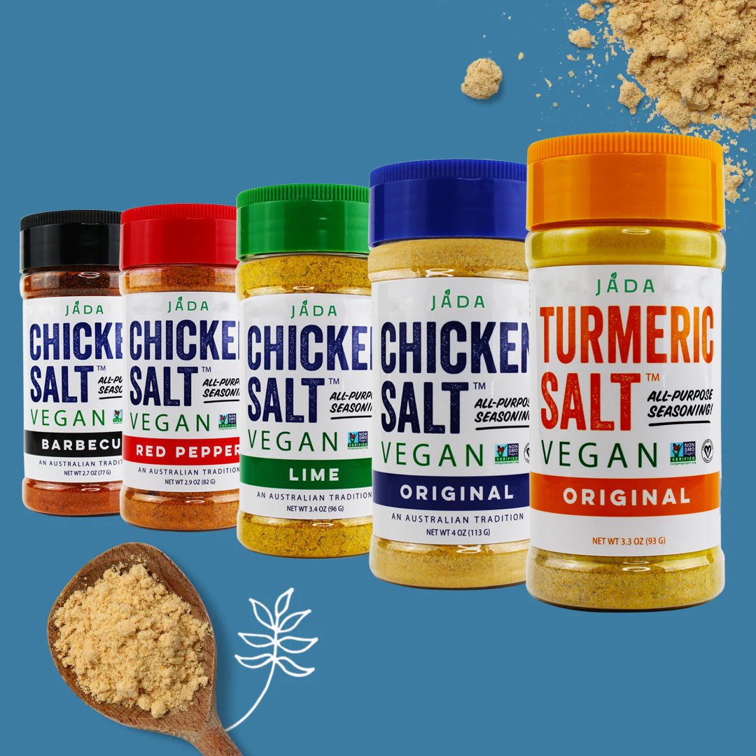 JADA Spices Chicken Salt Spice and Seasoning - Original Flavor - Vegan,  Keto & Paleo Friendly - Perfect for Cooking, BBQ, Grilling, Rubs, Popcorn  and