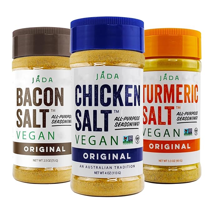 Bacon Salt Original, Chicken Salt Original & Turmeric Salt