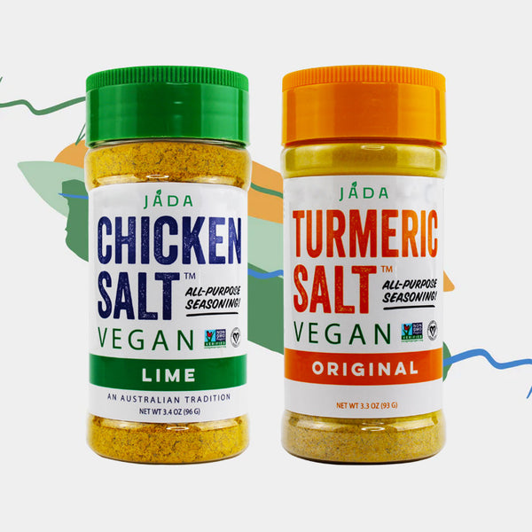 Vegan Chicken Salt - JADA SPICES, NON GMO, GLUTEN FREE, MSG FREE, TURMERIC  – JADA Brands